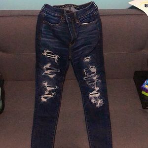 American Eagle-Super stretch,Super Hi rise jegging